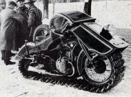 Caterpillar motorcycle Wehrmacht