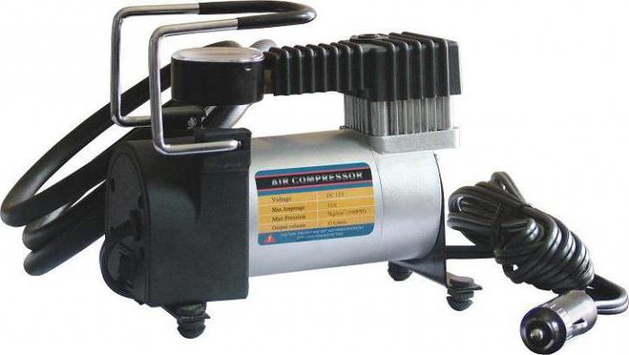 compressor for car tires from cigarette lighter 