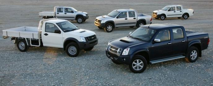 Overview of the Isuzu D-MAX pickup truck