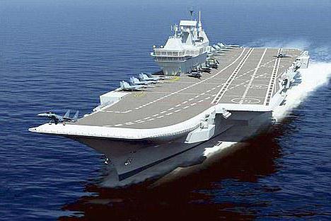 Atomic aircraft carriers of Russia and their technical characteristics