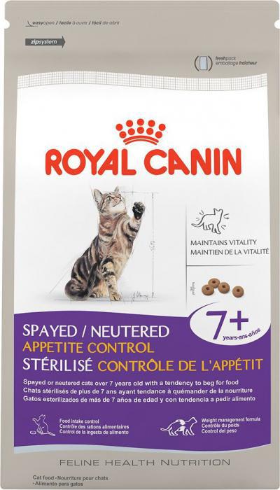 royal canine for castrated cats 