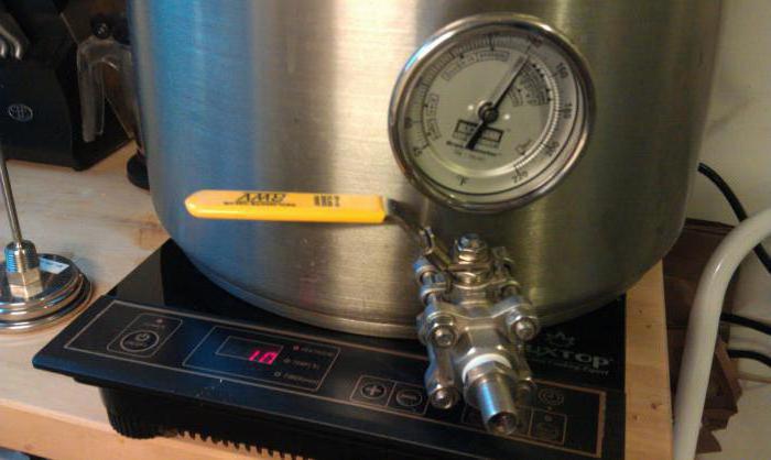 induction cooker for brewing