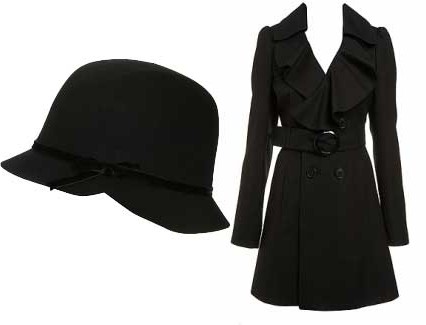 what hat to wear with a coat