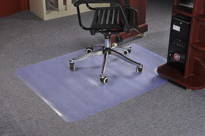 Rubber-based carpet covering: application, styling, care