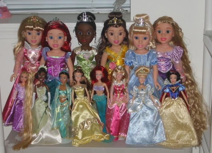 Why are Disney dolls princesses of a fairy-tale country?