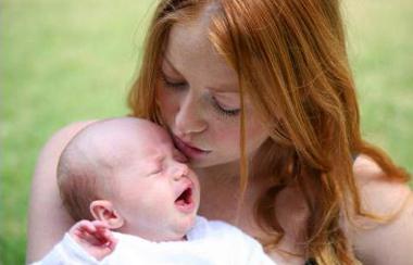 Why is a newborn baby crying?