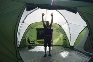 Tent tourist - a convenient shelter from natural factors