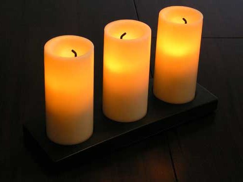 LED candles - flame simulators