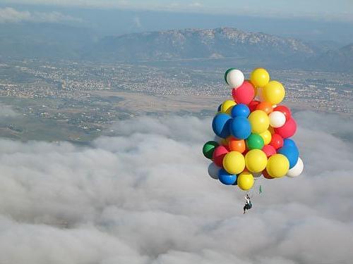 balloon with helium 