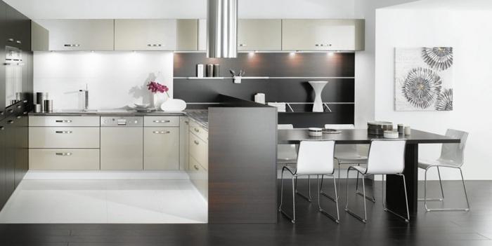 White kitchen - style and elegance