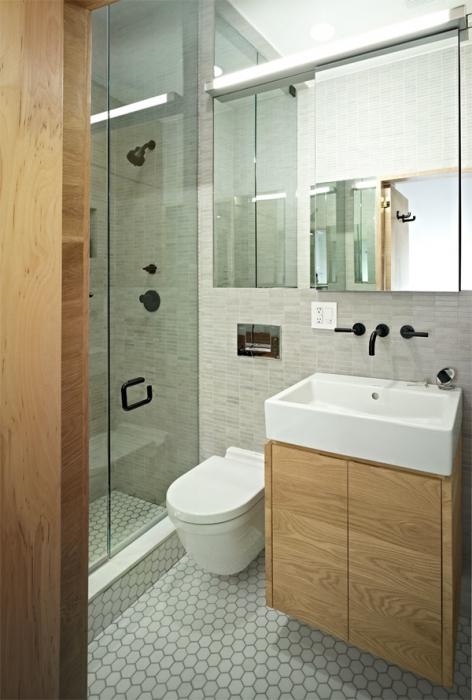  bathroom interior in the apartment