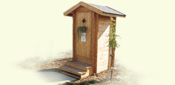 Peat toilet for summer residence