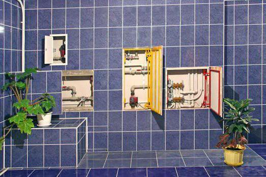 how to close the pipes in the bathroom 