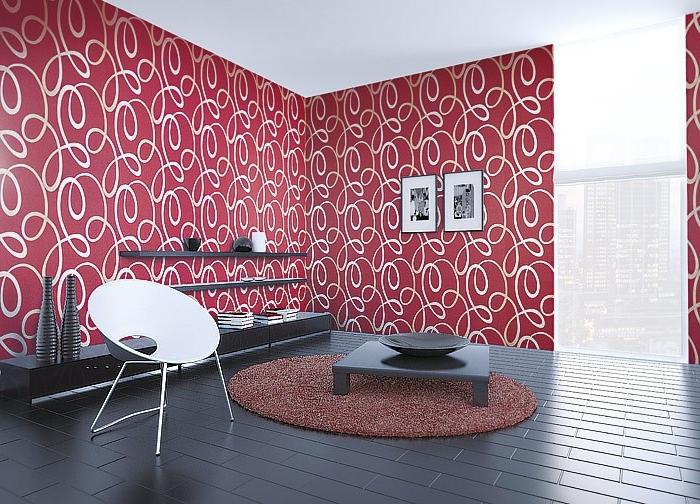 vinyl or non-woven wallpaper