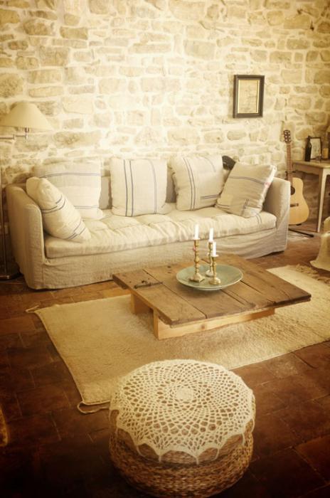 Carpet in the style of Provence - a cozy corner of France in your home