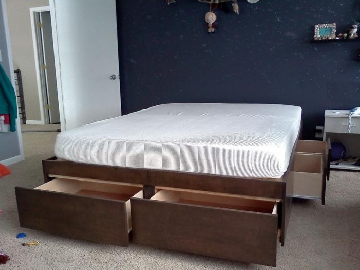 Beds with drawers for storage: advantages and features of use