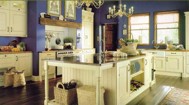 kitchen design in classic style