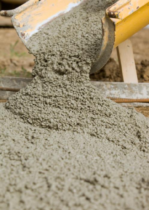 brand of concrete for the foundation of a house for pouring 