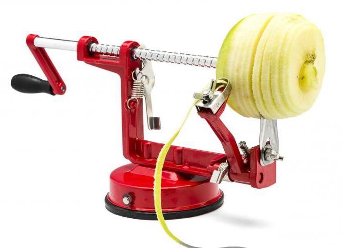 machine for cleaning and slicing apples apple peeler