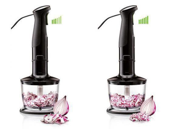 Overview of the blender Braun MQ 735