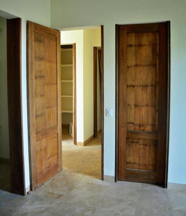 Bamboo panels in the interior