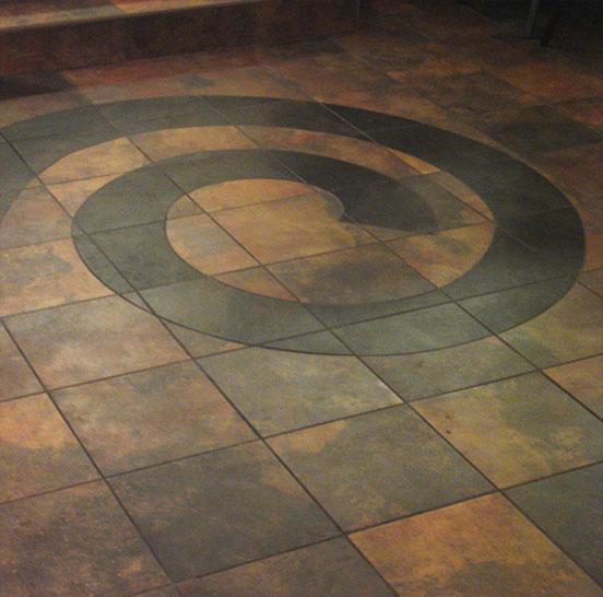 Floor tiles - choose quality and practical material