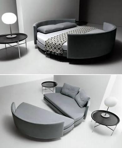 Semicircular sofas - a stylish interior solution