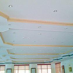 installation of a rack ceiling