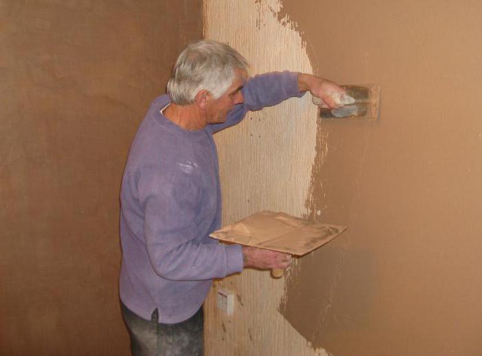 wall plastering for wallpaper by own hands