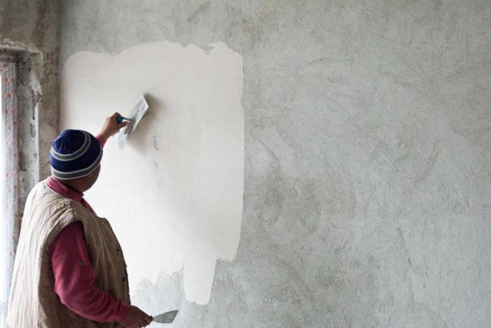 wall plastering by hand