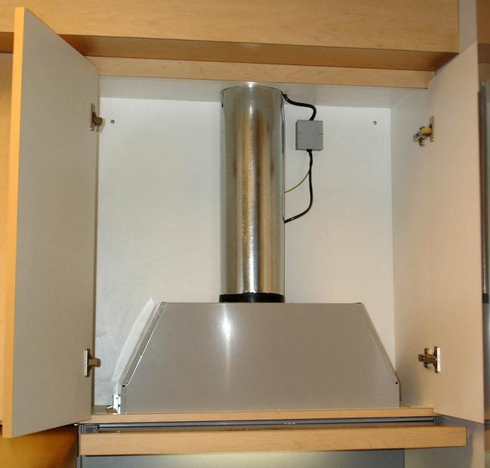 Ducts for kitchen hoods: varieties and installation features