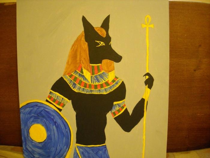 Egyptian god Anubis - the lord of the dead