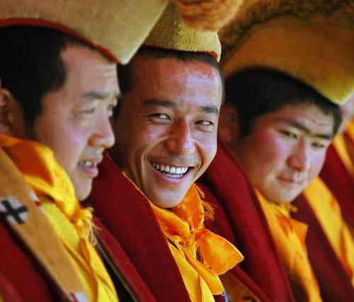 mantras of Tibetan monks