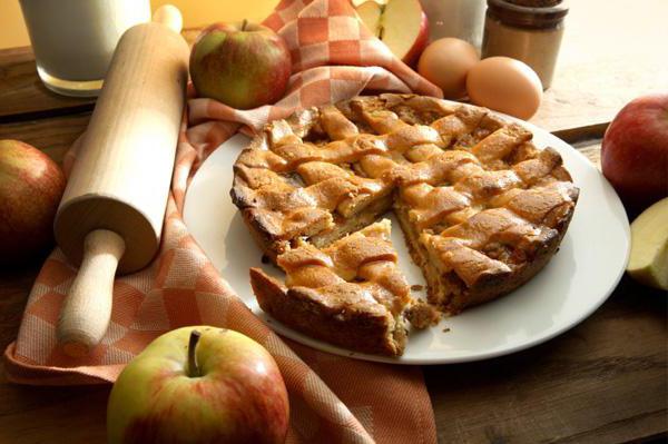 American apple pie: recipe is classic turn-based. American apple pie recipe: composition, description and reviews