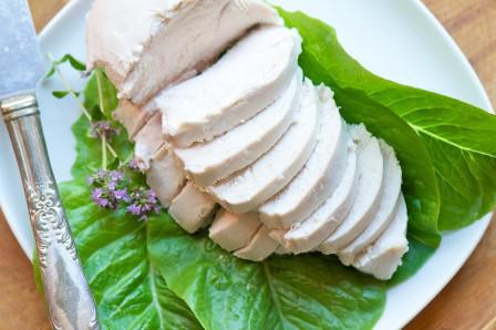 steaming a chicken breast