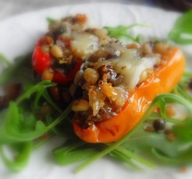 Cooking delicious baked peppers in the oven