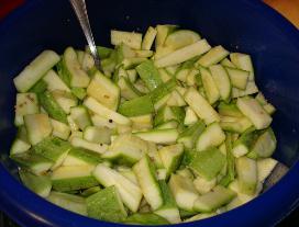 Marrows, marinated, like mushrooms: recipe