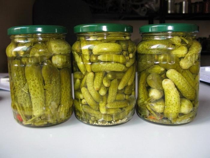 Pickled cucumber gherkins recipe