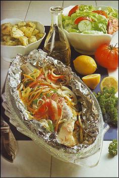 recipe for trout baked in foil