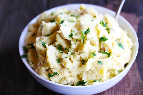 mashed potatoes