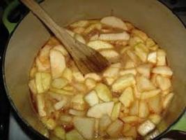 how to cook jam from apples