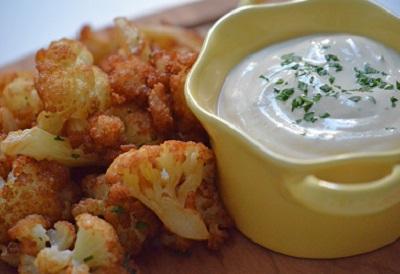 cauliflower fried with egg