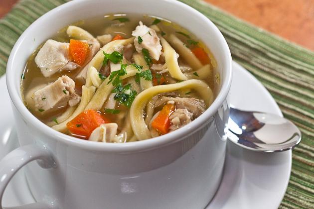 noodle soup with chicken recipe