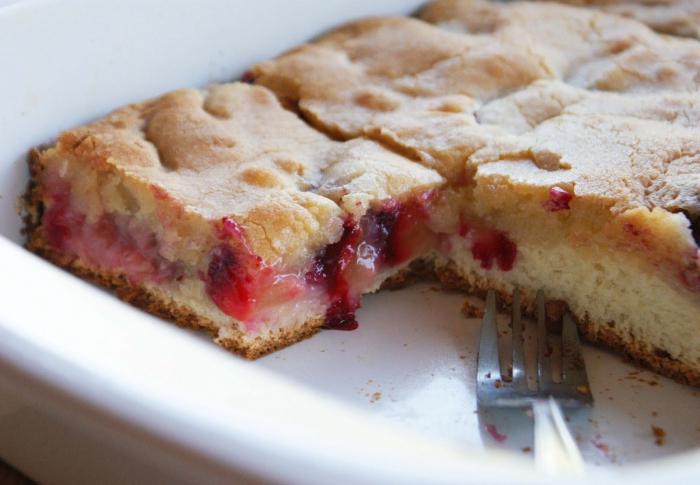 sand pie with plums recipe