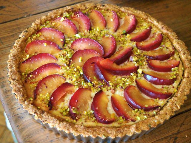 Pie with plums from Vysotsky Julia