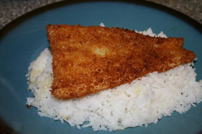 fried flatfish recipe with photo