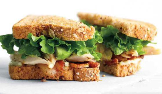 sandwich with chicken