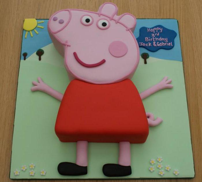 pigpa peppa cake