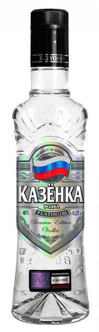 Vodka Kazenka is the new leader of Russian alcoholic beverages