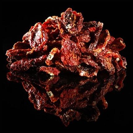 Sun-dried tomatoes in a microwave for 20 minutes